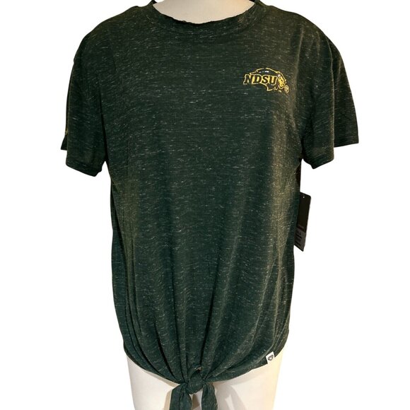 NDSU Bison Colosseum Tie Shirt  Womens New NCAA - Picture 1 of 4